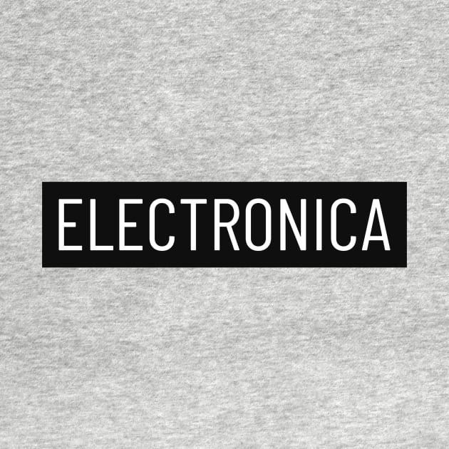Electronica by Mirage Tees